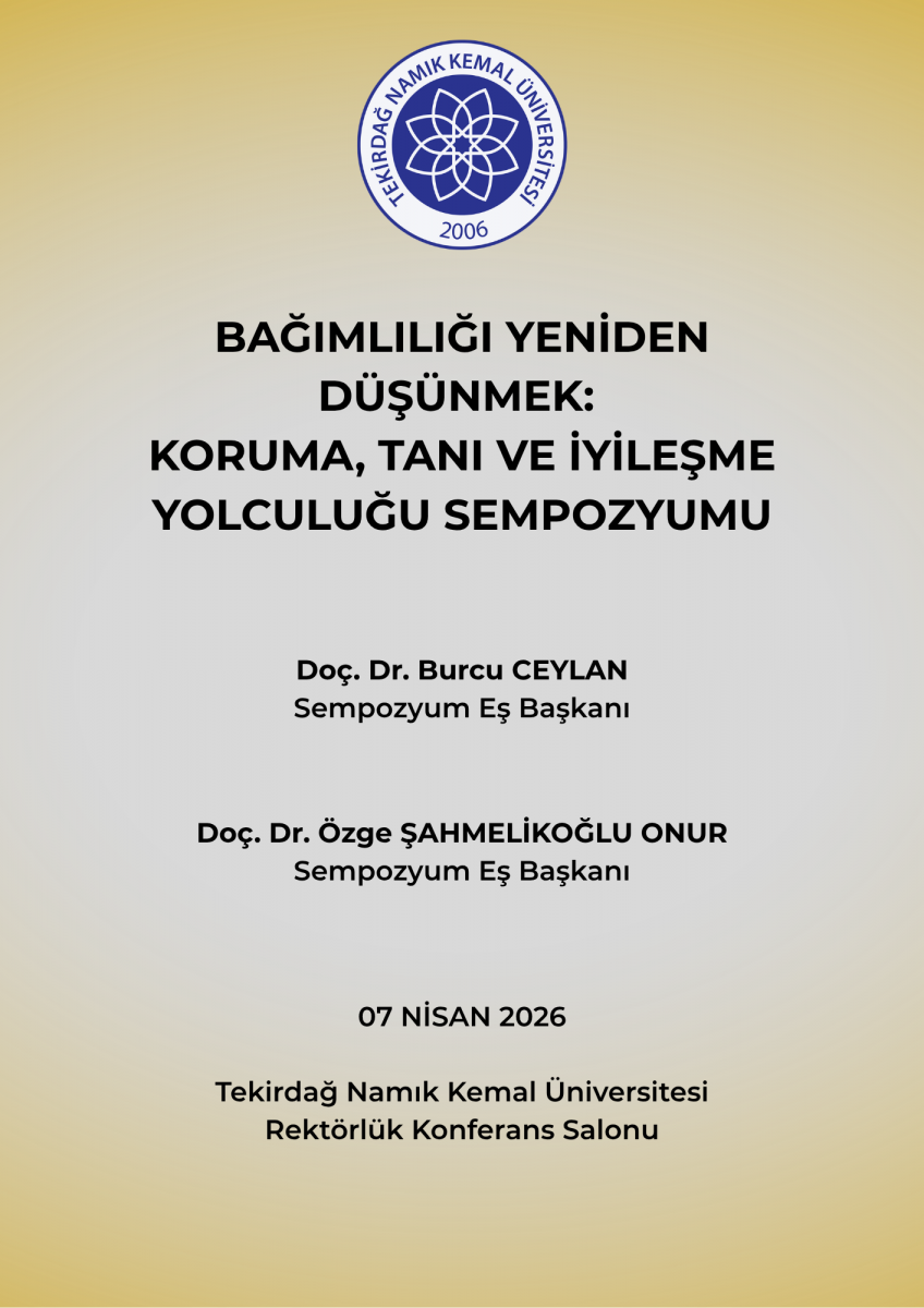 Bağımlılığı Yeniden Düşünmek 'Koruma, Tanı ve İyileşme Yolculuğu Sempozyumu' görseli