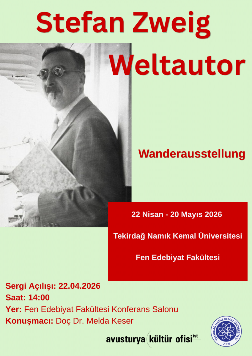 'Stefan Zweig – Dünya Yazarı' Sergisi Açılışı ve Konferans: Zweig   Son 1