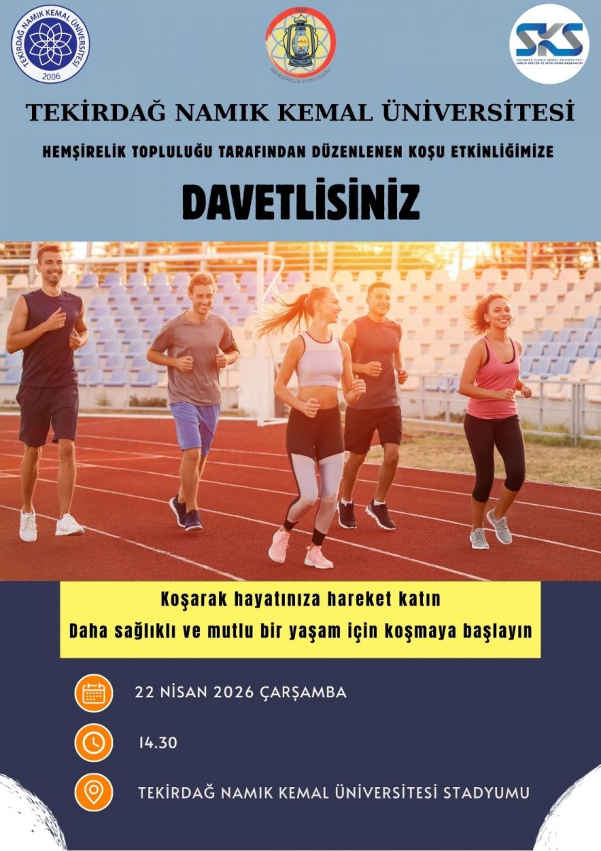 Hemşirelik Topluluğu 'Run Safe' Etkinliği: Afis Run Safe(1)