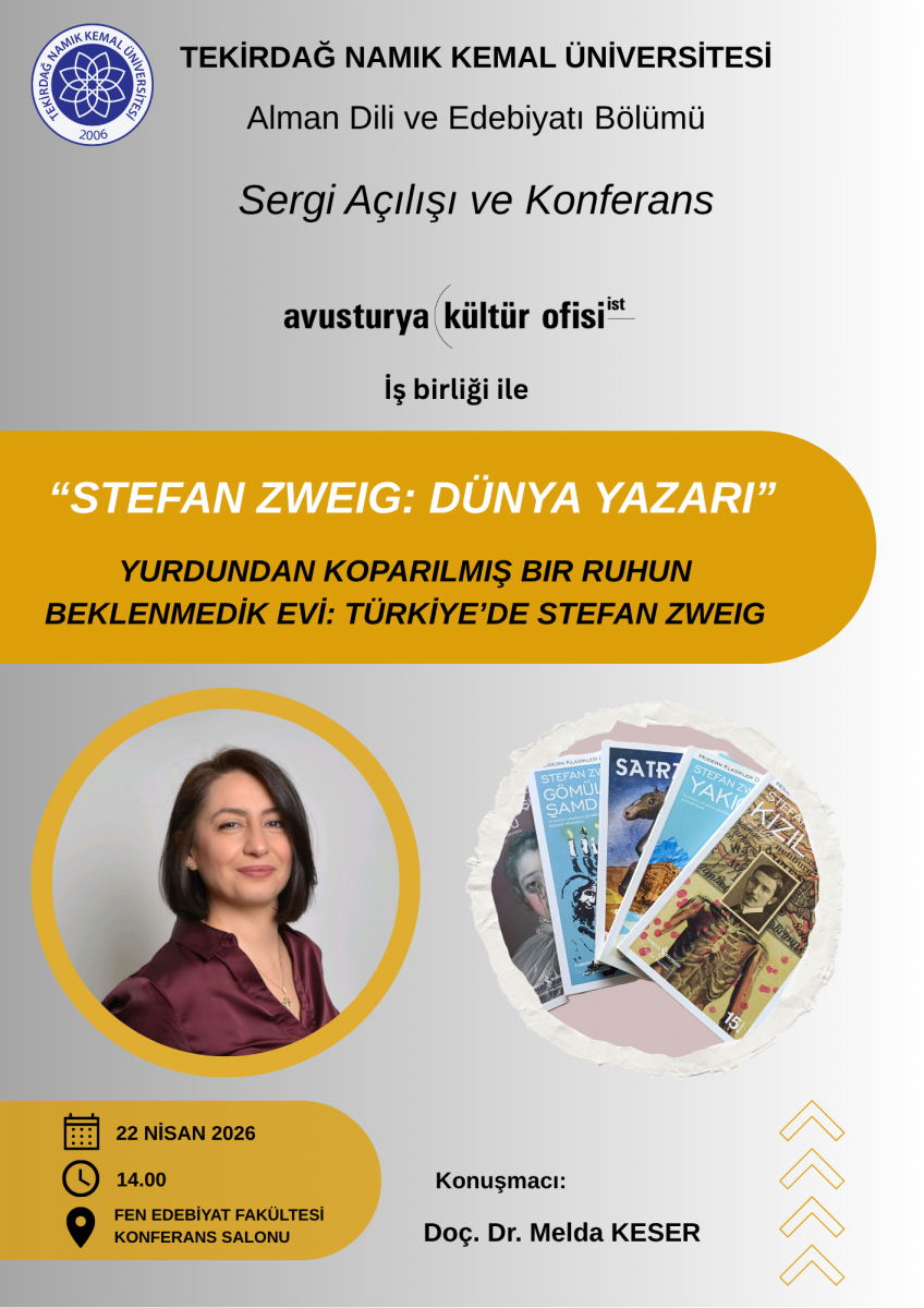 'Stefan Zweig – Dünya Yazarı' Sergisi Açılışı ve Konferans: Son Hali 1(1)